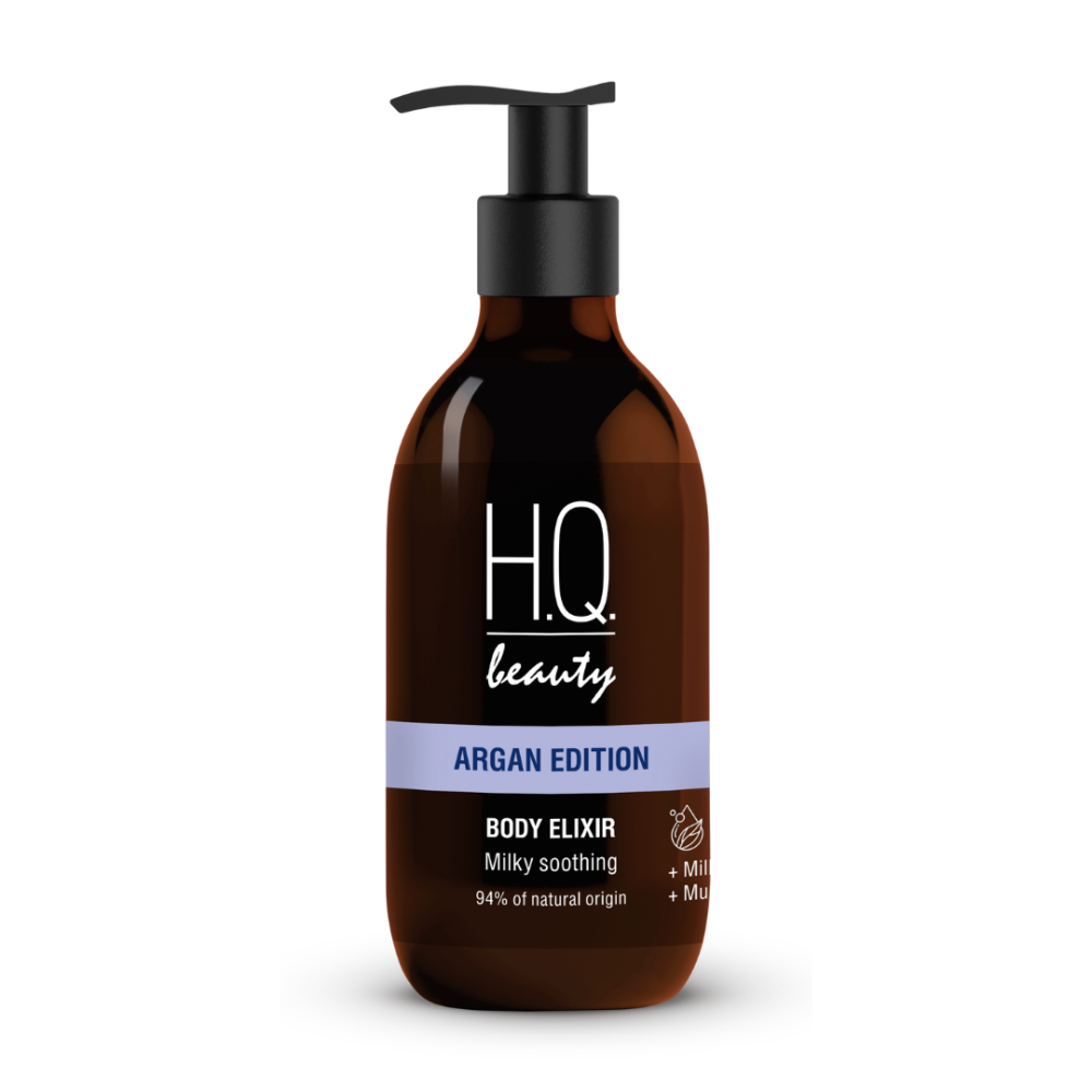 H.Q.Beauty АРГАН ЕДІШН Еліксир для тіла пом'якшення з молочним протеїном