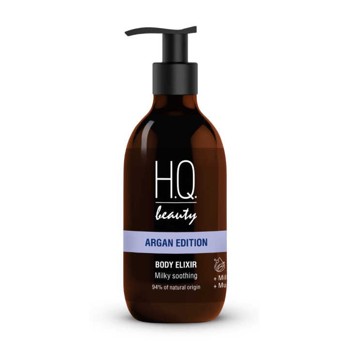 H.Q.Beauty АРГАН ЕДІШН Еліксир для тіла пом'якшення з молочним протеїном