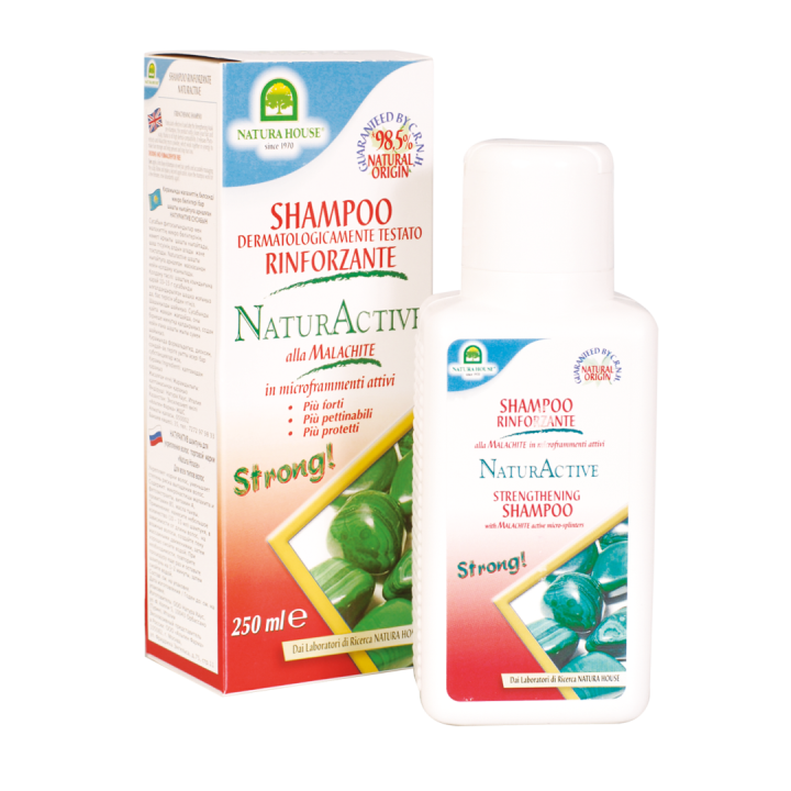 Шампунь для зміцнення волосся з малахітом*