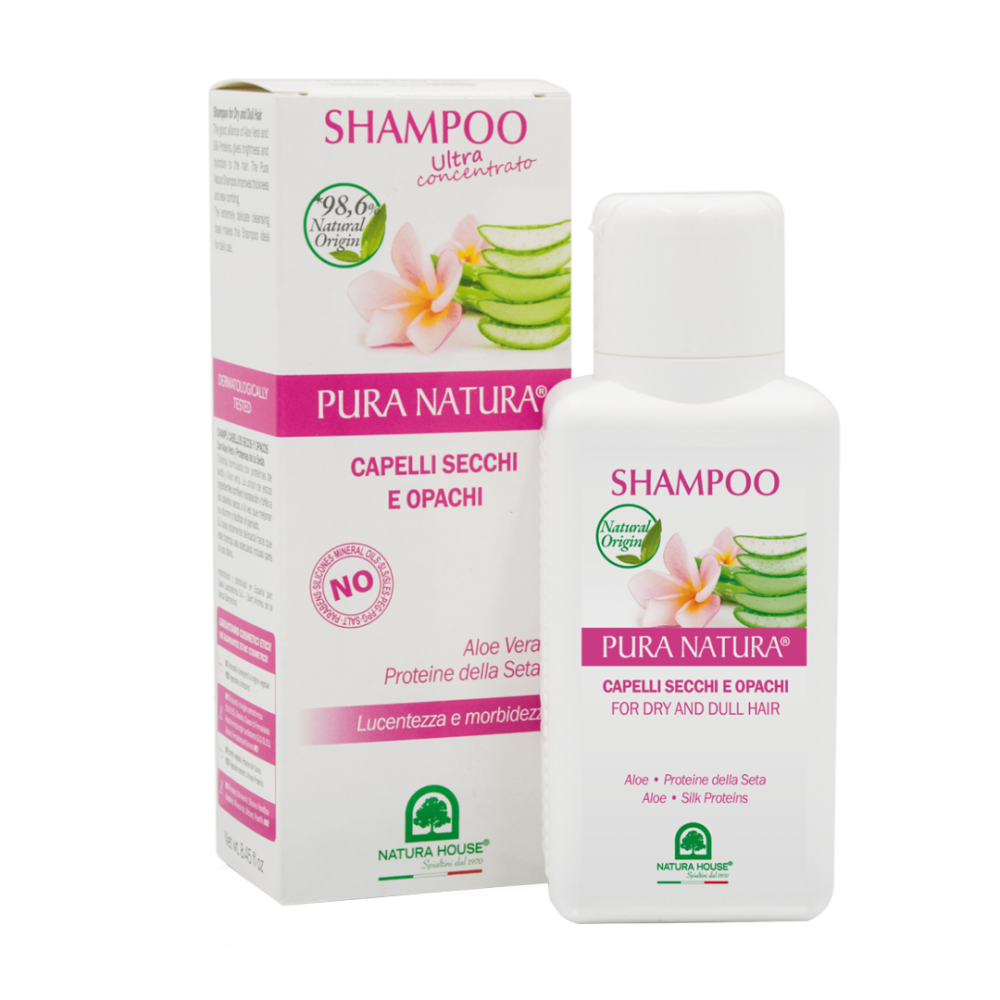 Шампунь з протеїнами шовку та алоє*