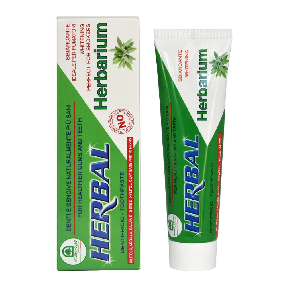 Зубна паста "Глина та шавлія + 10 трав"*