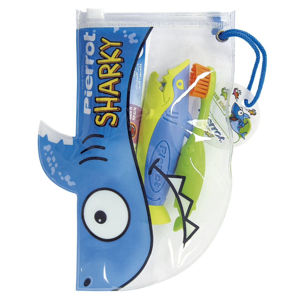 Компактний набір в зручному пеналі.
Містить аксесуари, необхідні для догляду за порожниною рота дитини від 2-х років.