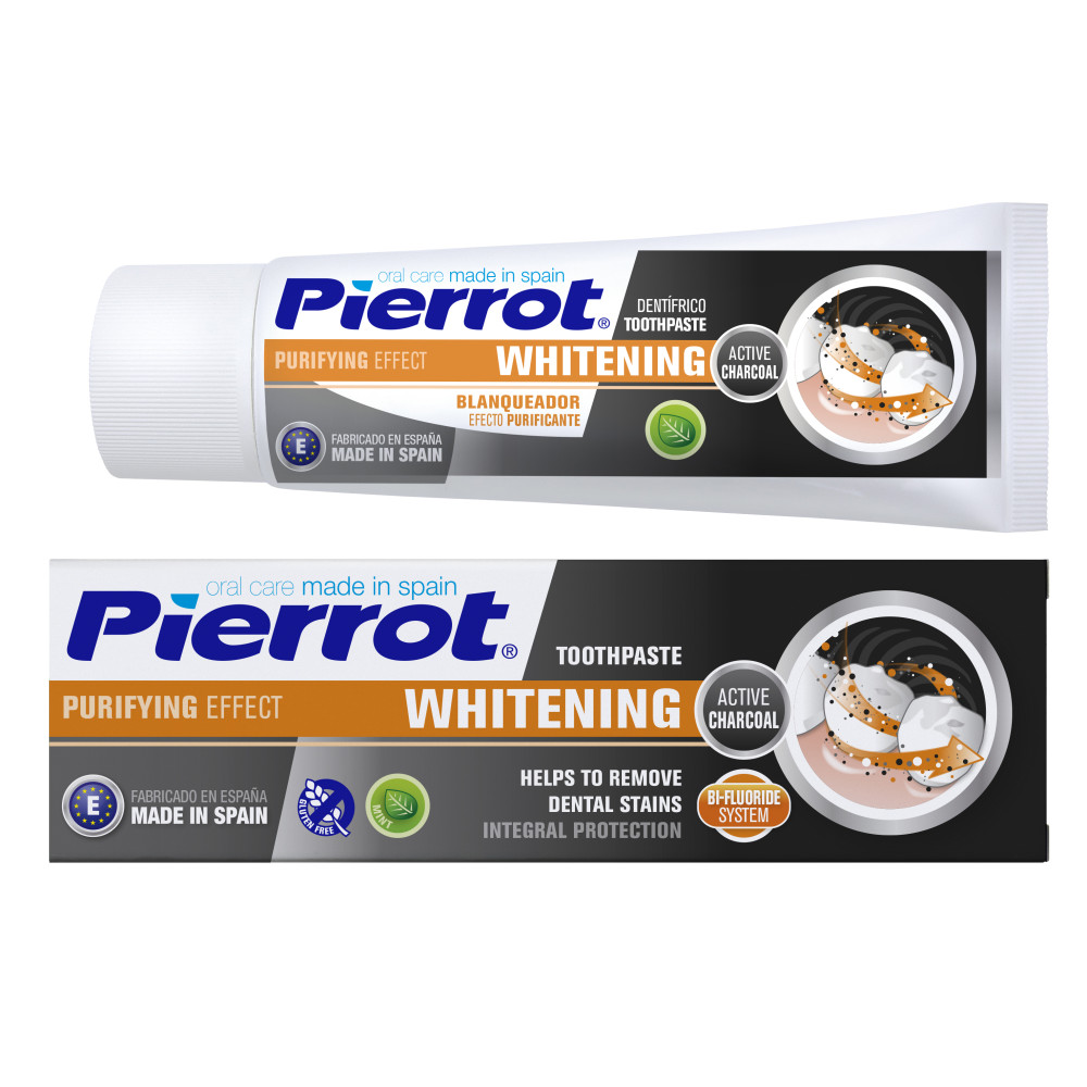 Зубна паста Відбілююча з Деревним вугіллям